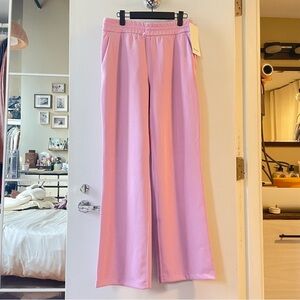 New with Tag Lululemon Pink Wide-Leg Lounge Pants